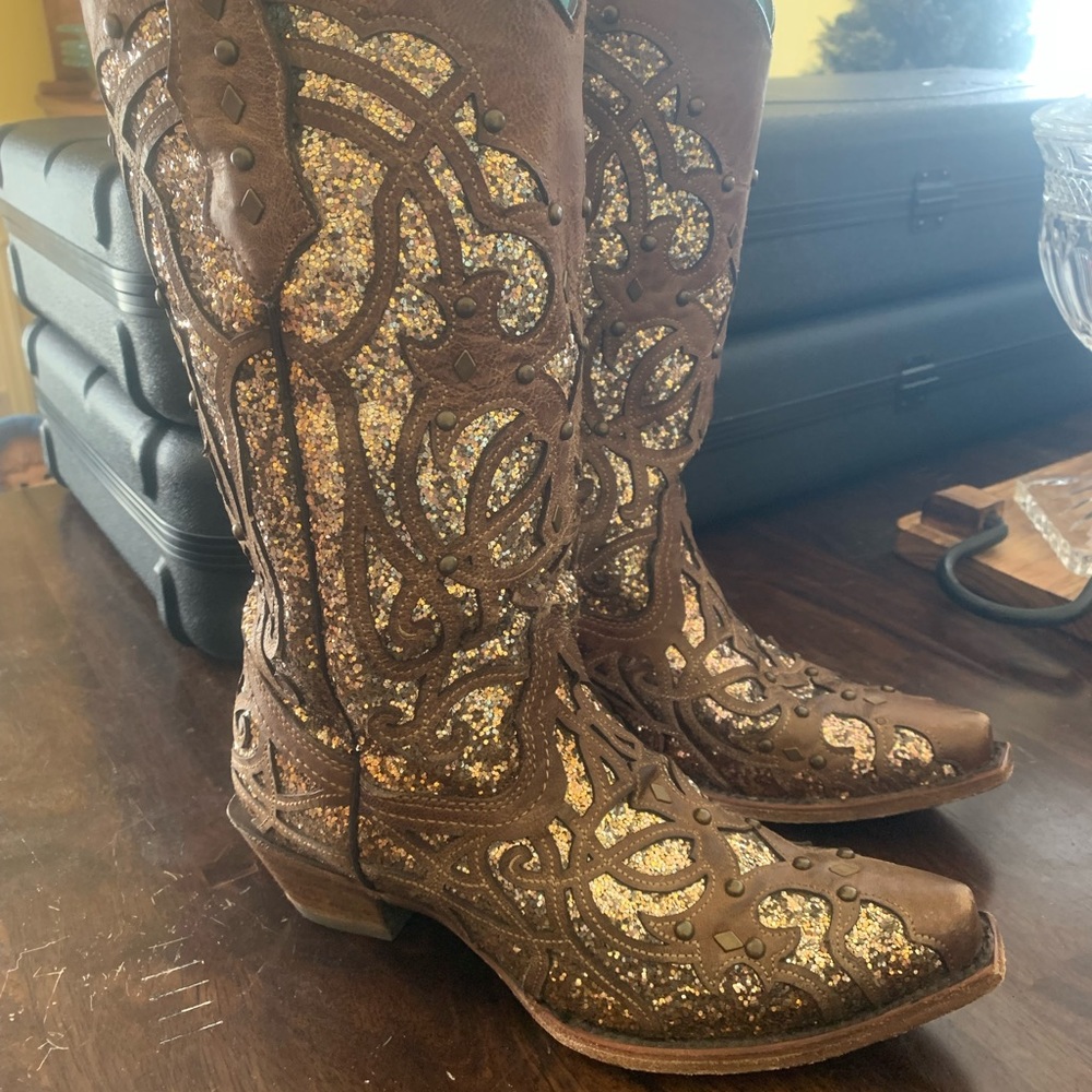 Women’s Corral Golden Luminary Snip Toe Boots
